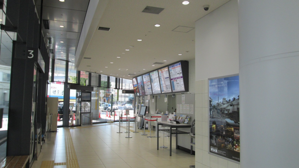鹿児島中央ターミナルビル　バスターミナル